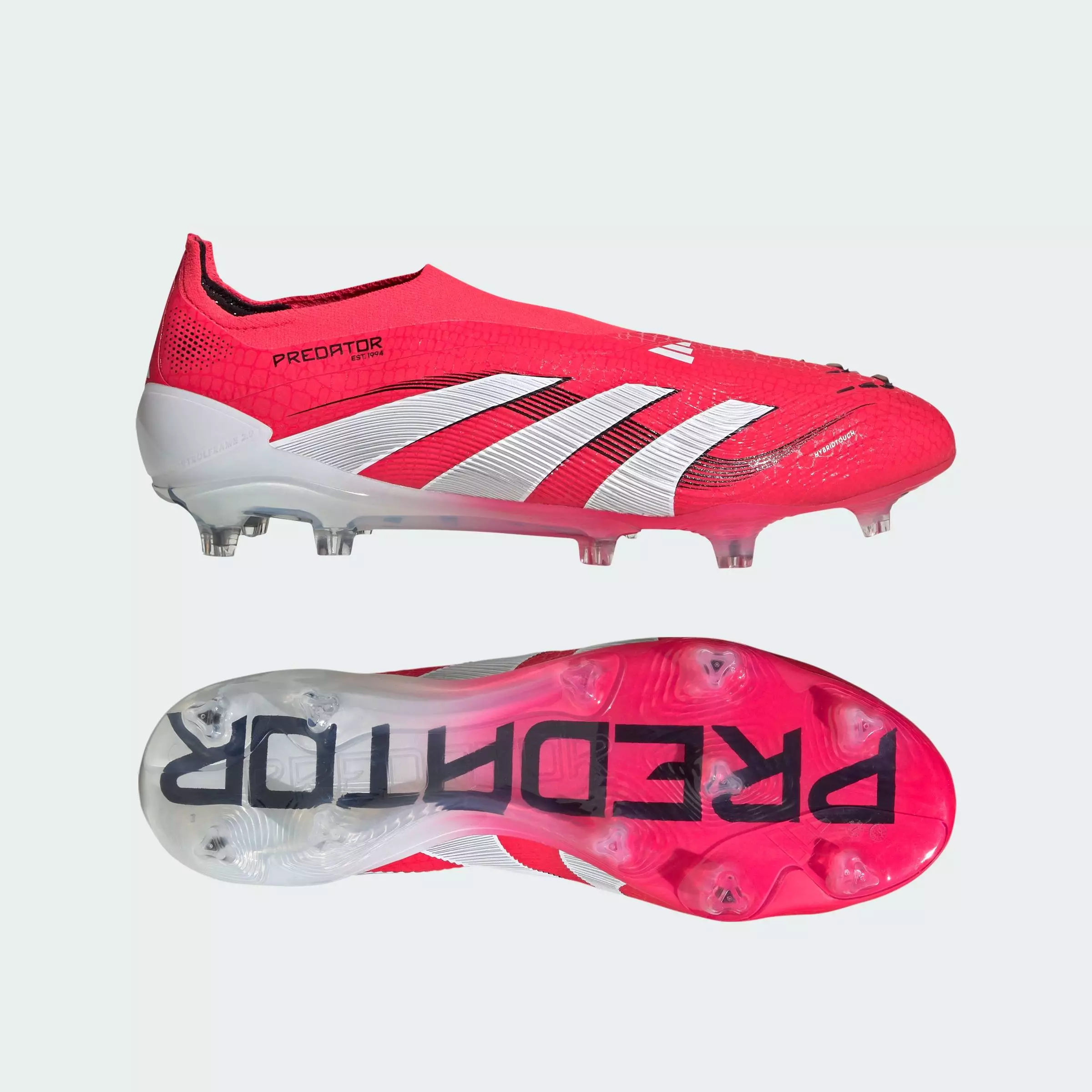 Buy ADIDAS Football Predator Elite Firm Ground Boots Unisex Red