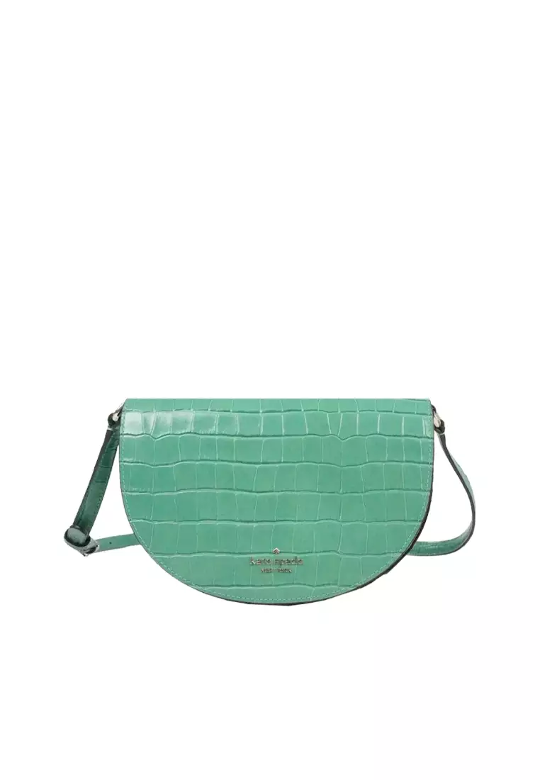 Buy Kate Spade Kate Spade Luna Crescent Croco Embossed Leather K9490