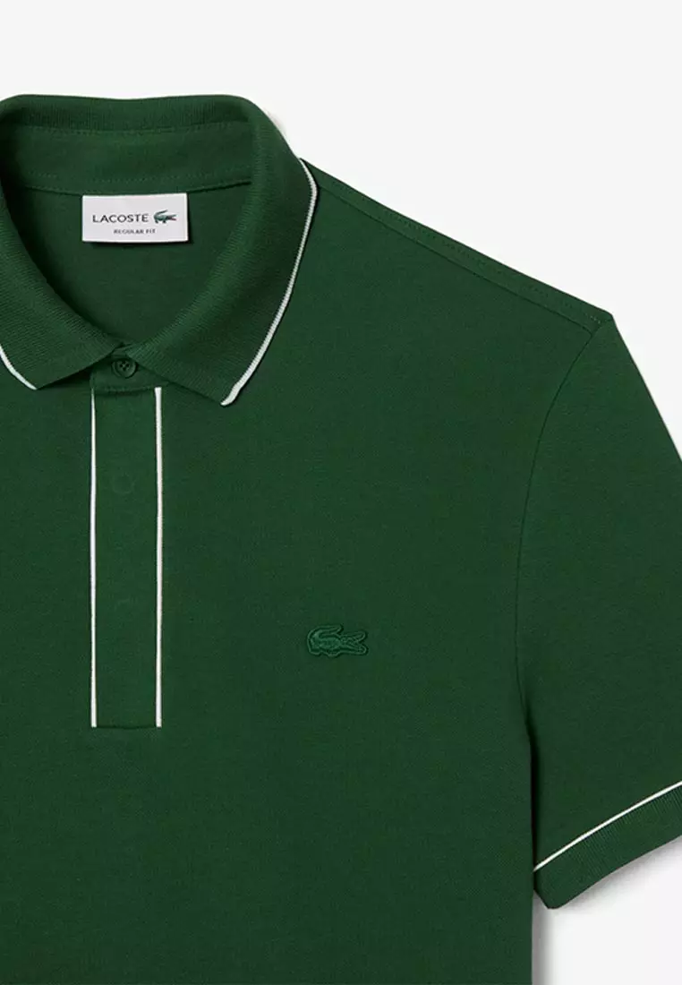 Regular Fit Paris Stretch Piqué Polo Shirt