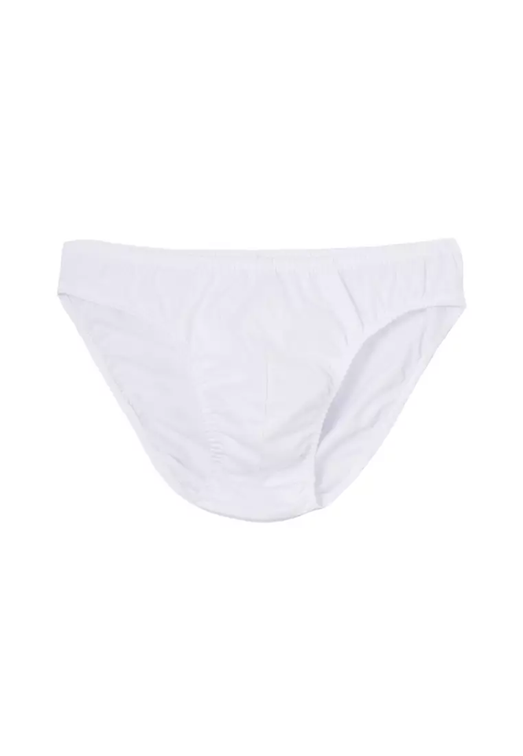 Buy DAGİ 2-Pack White Basic Slip, Solid Tone, Regular Fit, Underwear ...