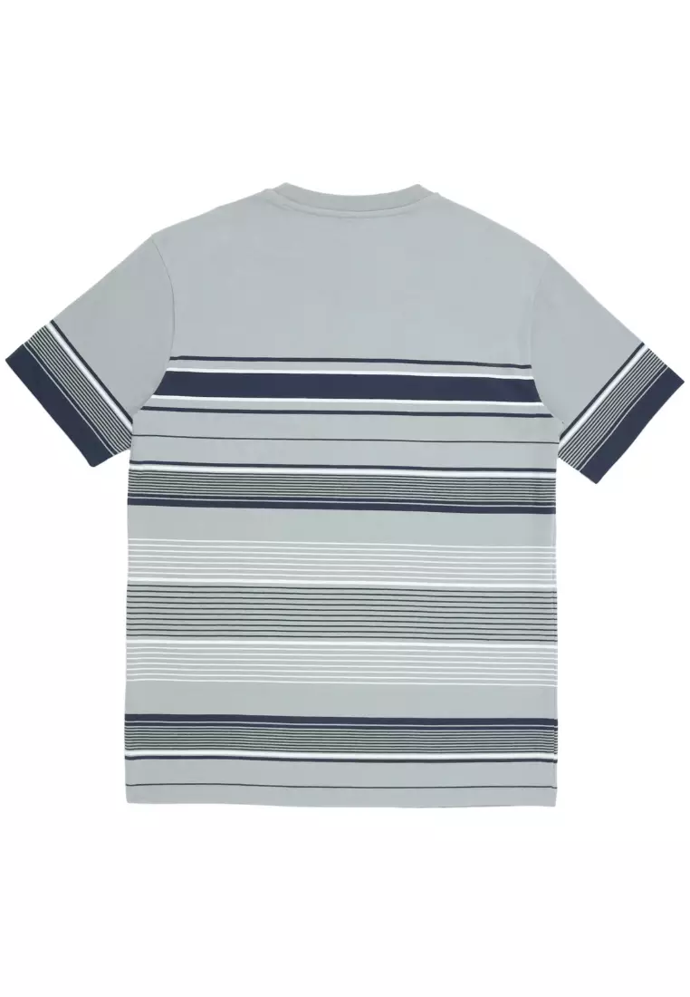 POLICE T-Shirt Salur Bordir Cotton Premium Pria