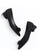 Twenty Eight Shoes black Fur Bow Low Heel 333-31 498E1SH863FD81GS_2