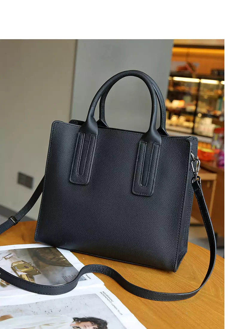 Full-Grain Leather Tote Bag