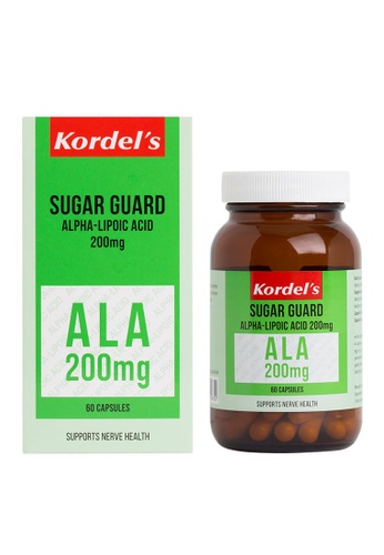 Kordel's green SUGAR GUARD ALPHA-LIPOIC ACID 200 mg 60's 9E929ES094EA65GS_1