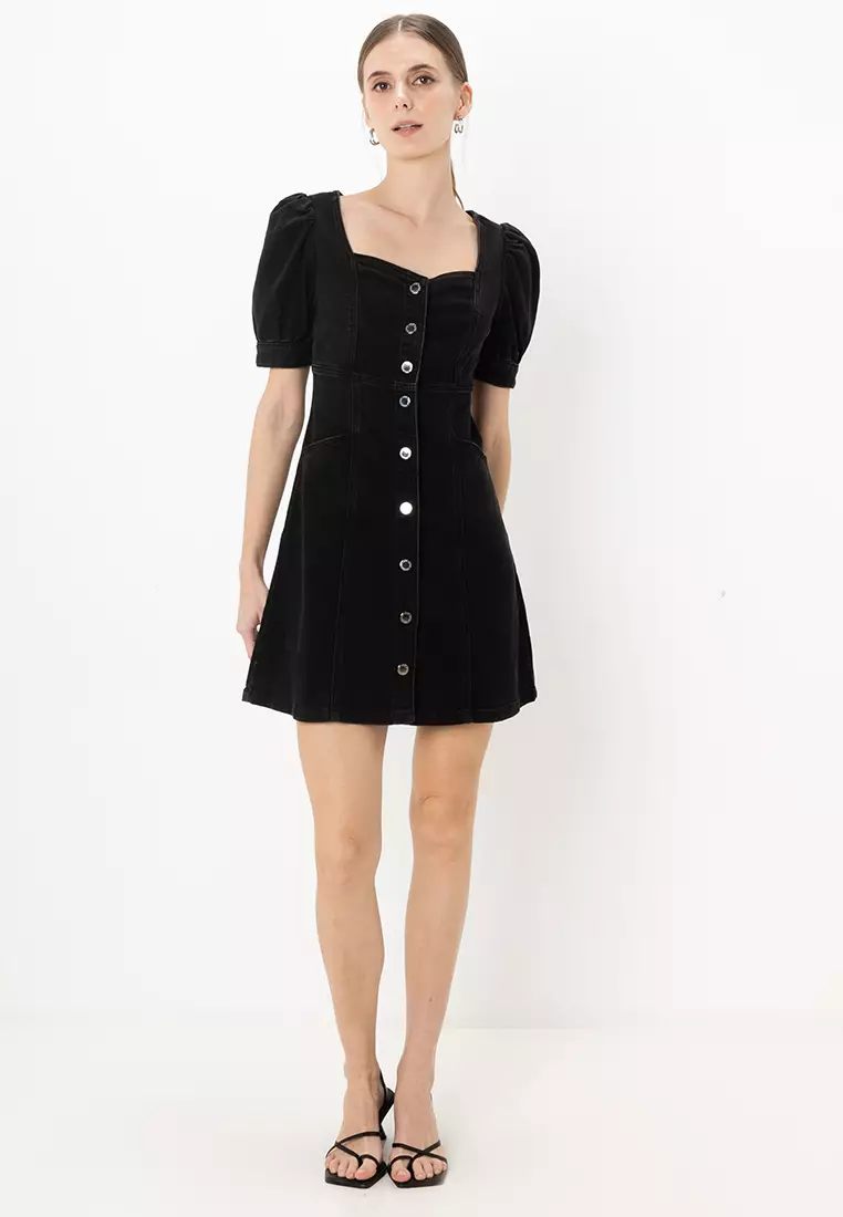 Neo Denim Dress
