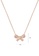 TOMEI TOMEI Ribbon Diamond Necklace, Rose Gold 750 (GDITPH00750) 2D75FAC195CB8FGS_4