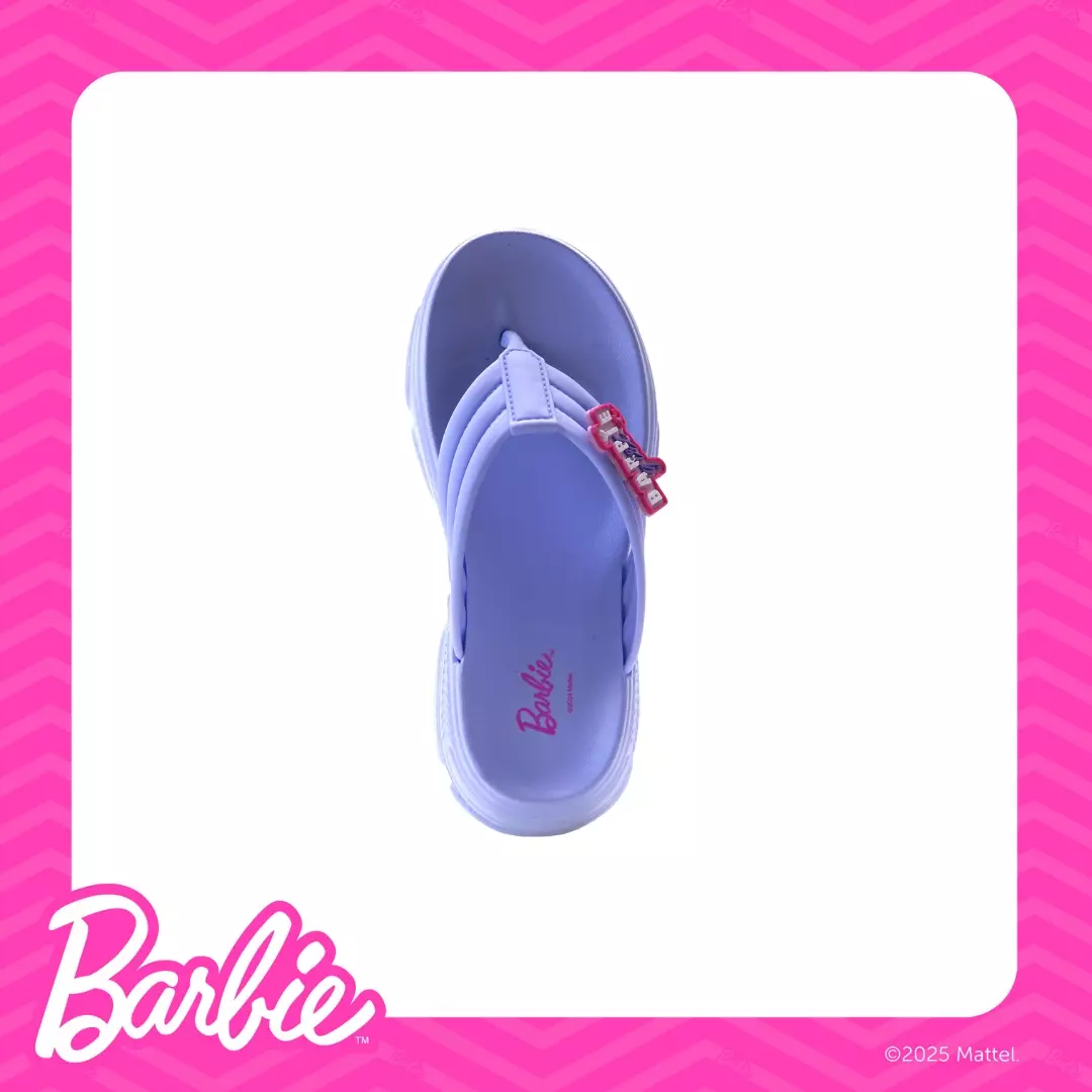 BARBIE - SANDAL WANITA TANGGUNG CH410024WT - BIRU HEATHER