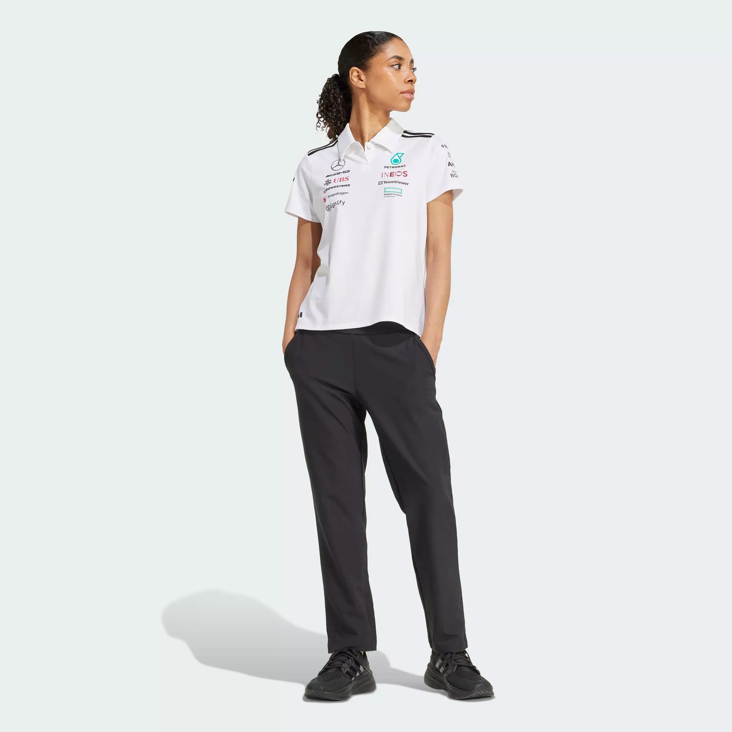Motorsport MERCEDES - AMG PETRONAS FORMULA ONE TEAM POLO Women White JV5741