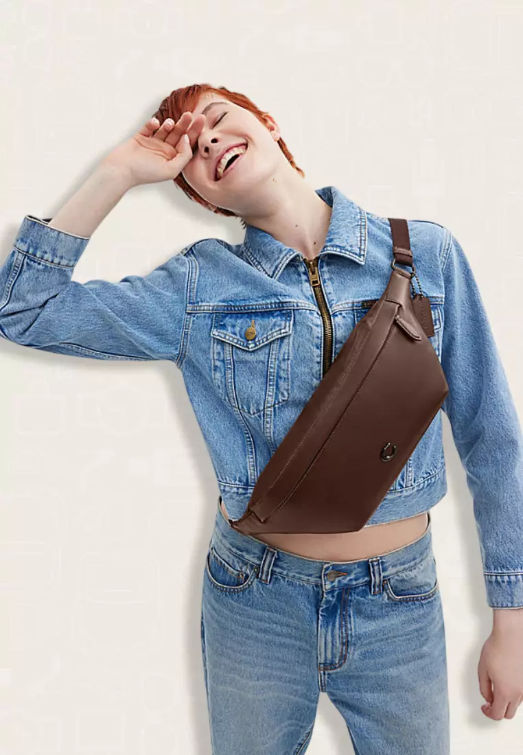 Coach Hall Belt Bag Maple
