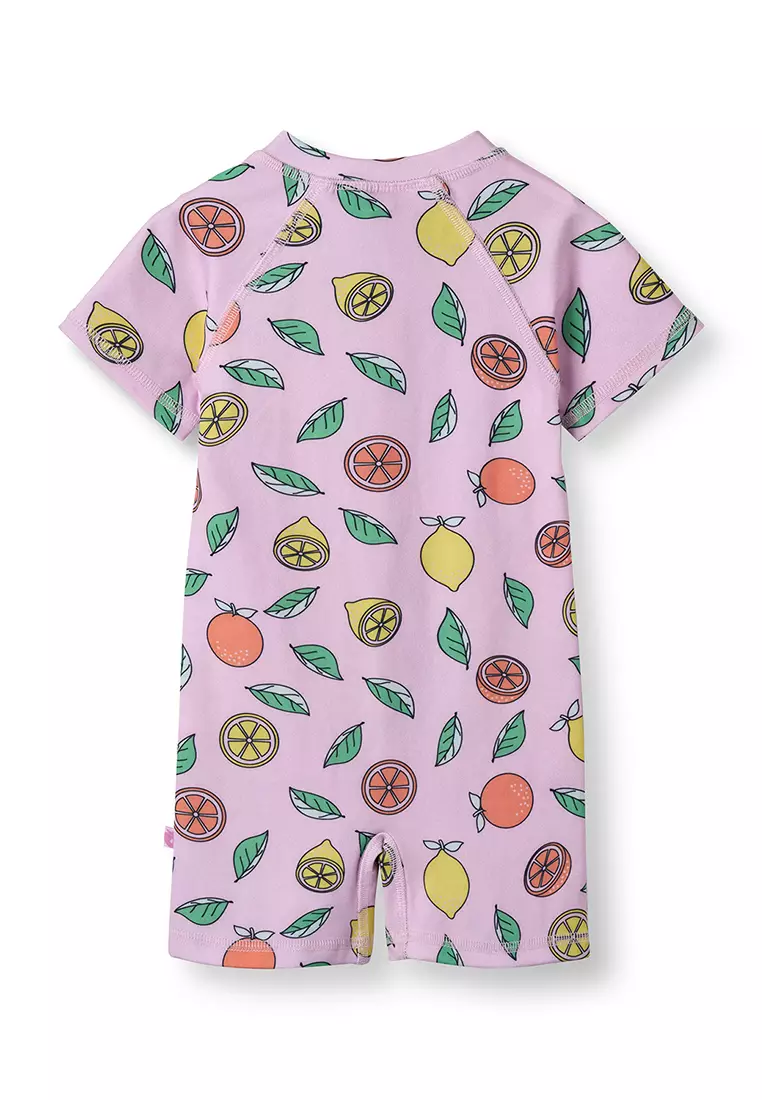 UV50 Swimsuit with lemons and oranges