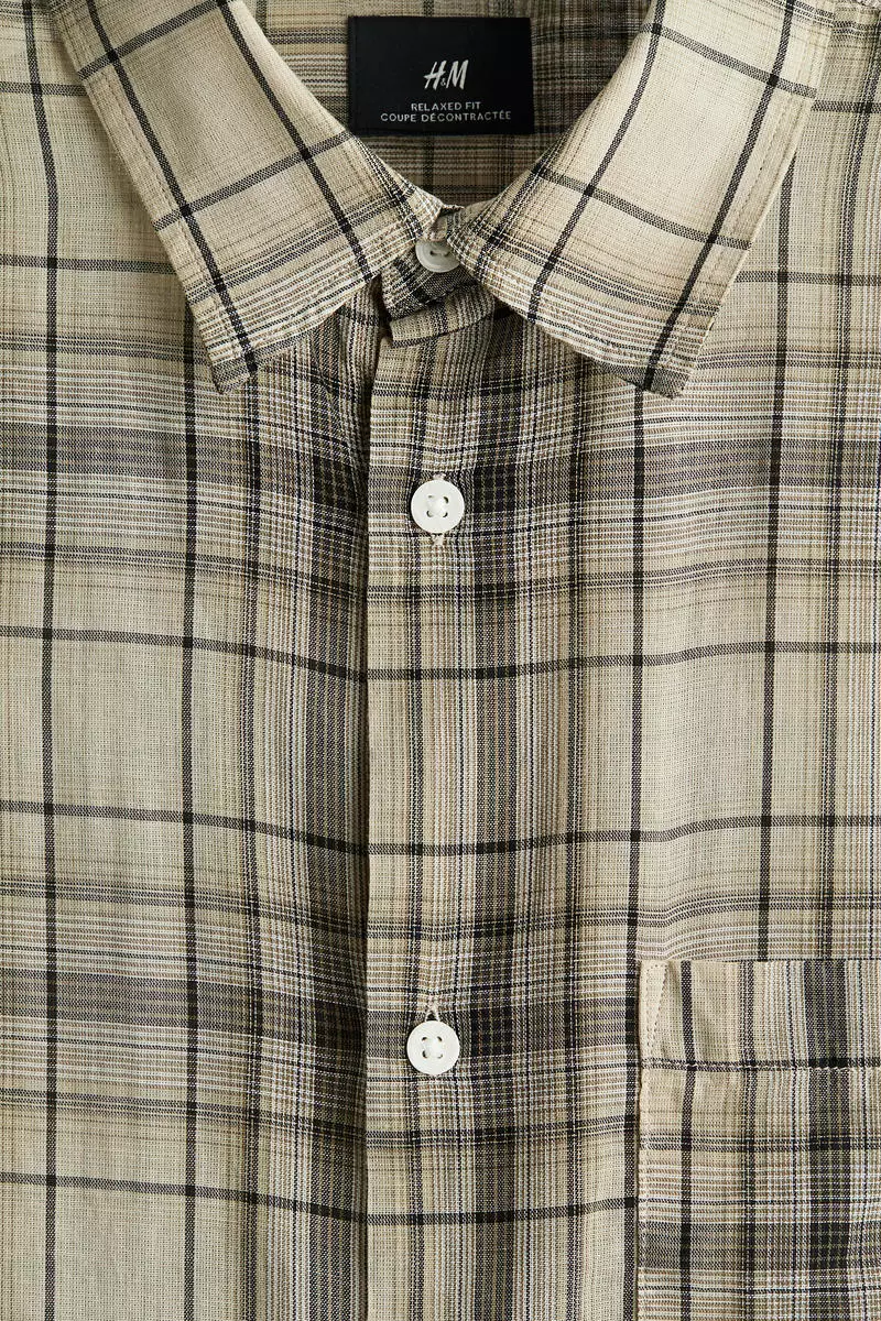 Relaxed Fit Short-sleeved shirt