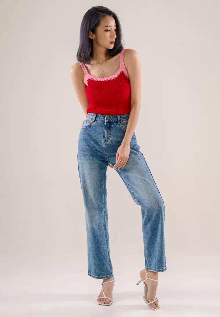 Hollister Straight-leg pants for Women, Online Sale up to 61% off