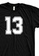MRL Prints black Number Shirt 13 T-Shirt Customized Jersey 9AFE7AA19B5ECCGS_2