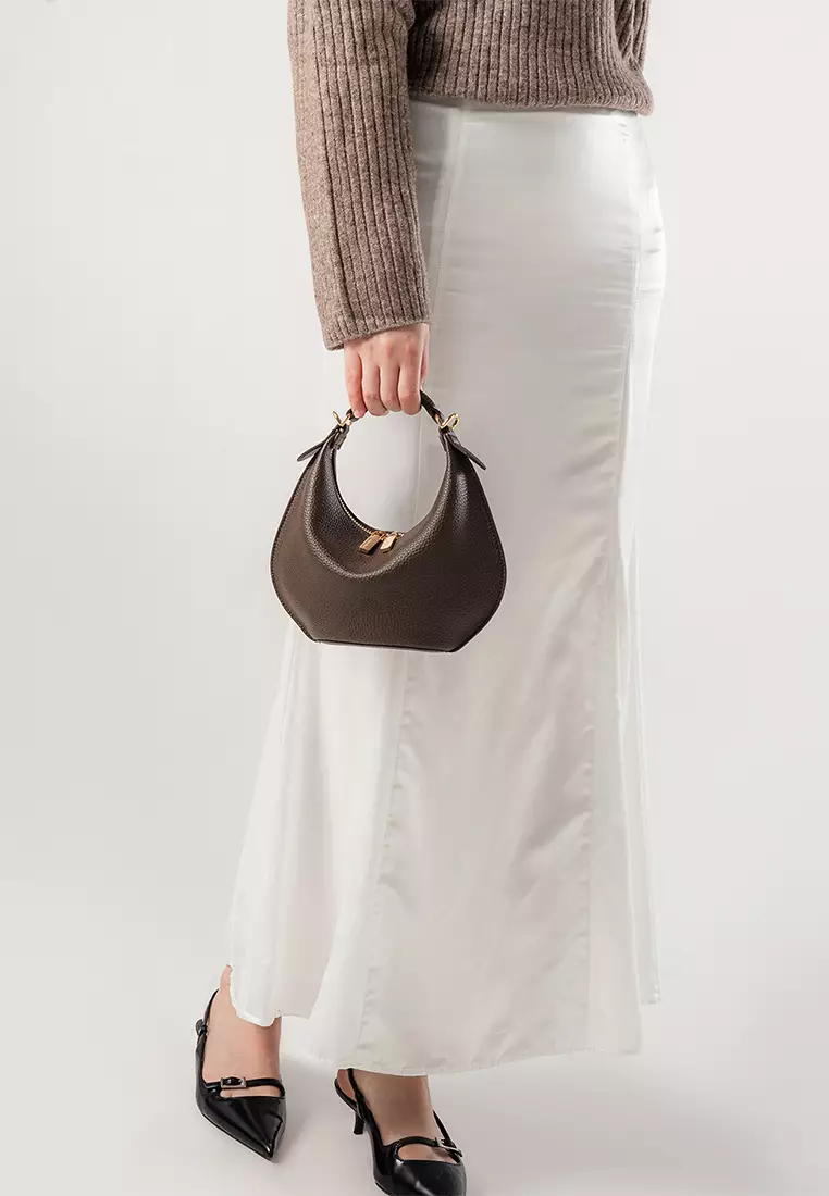 Kuki Mini Bag Togo - Dark Oak