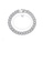 Glamorousky white Fashion and Elegant Geometric Circle Cubic Zirconia Bracelet 19cm F383FACB005E24GS_2