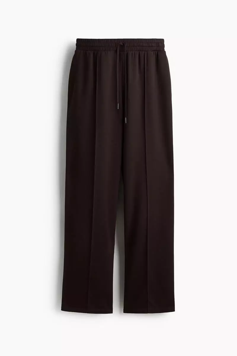 Supersoft crease-front trousers