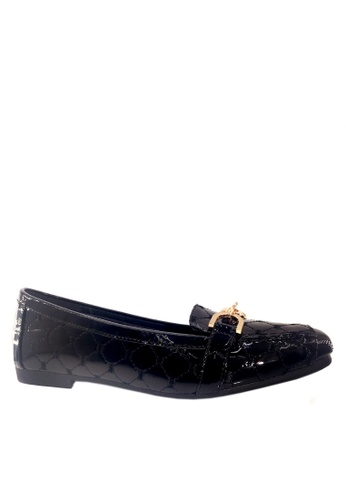 Twenty Eight Shoes black Comfort Rhombic Stitching Ballerinas  VSW-F9787 2B148SH033DA5CGS_1
