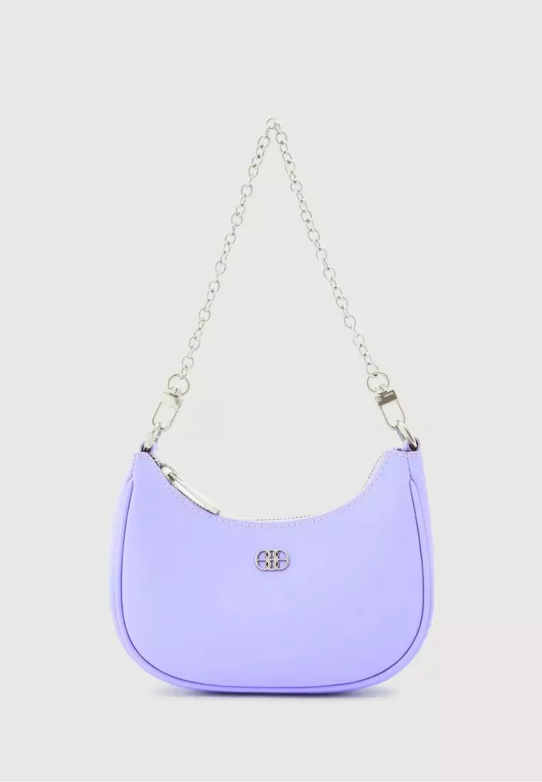 Gianna Petite Shoulder Bag Purple Paste