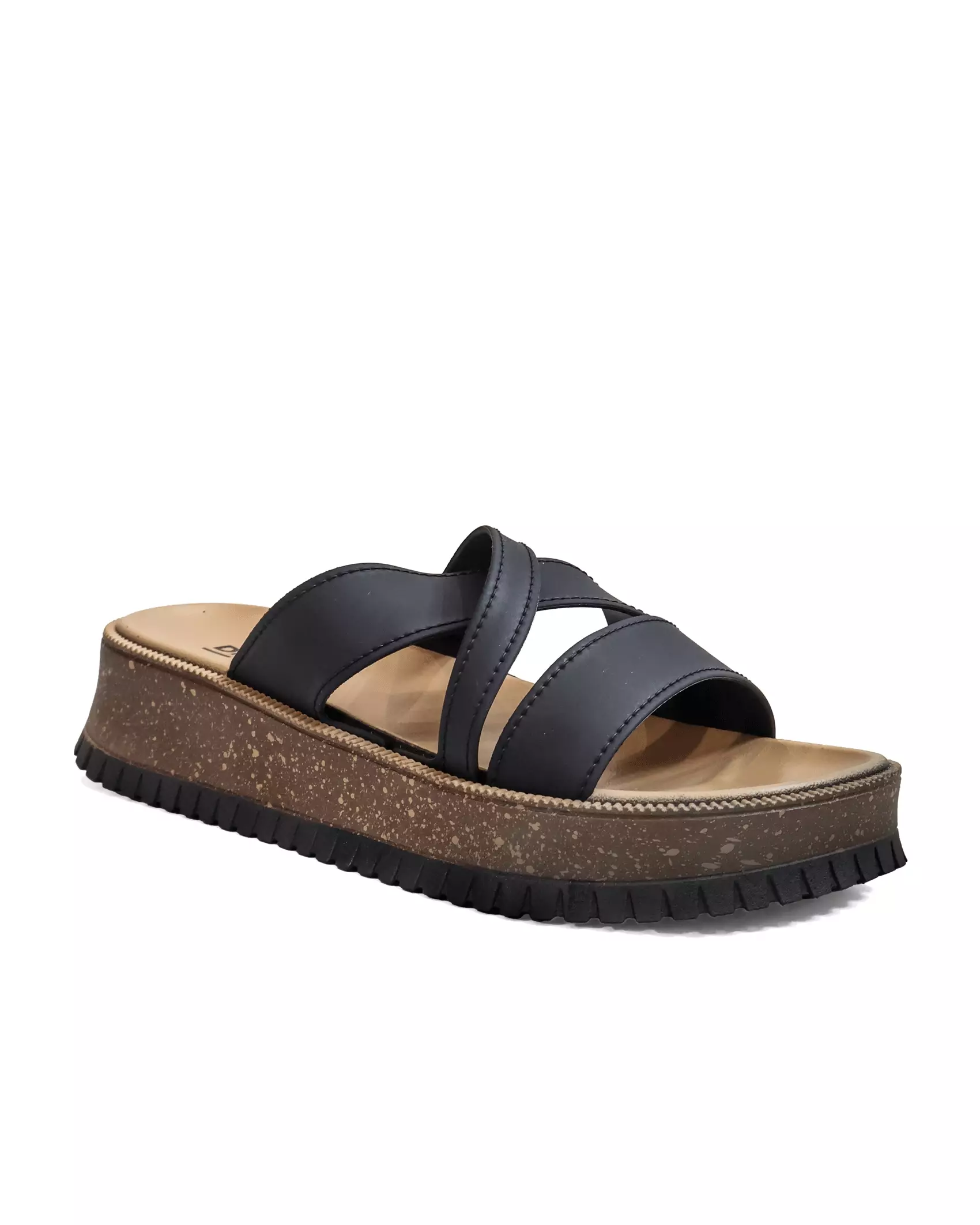 Dr. Kevin Sandal Selop Wanita Hak Rata Tinggi Flat Sandals 571-135