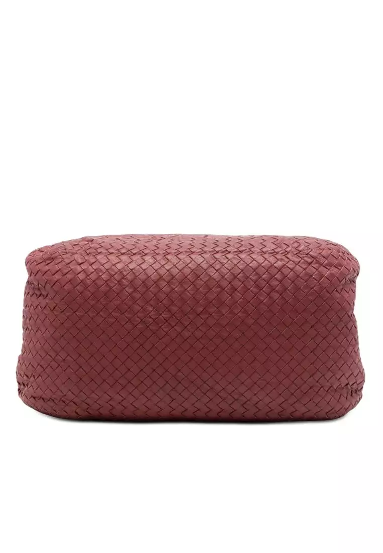 Pre-Loved Bottega Veneta Large Intrecciato Trimmed Nappa Cesta Tote