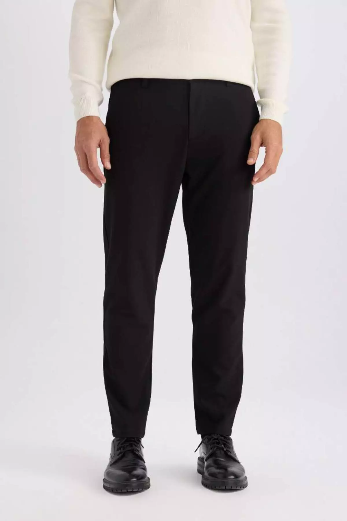 Jogger Straight Leg All-Way Stretching Summer Fabric Trousers B7520Ax25Sp