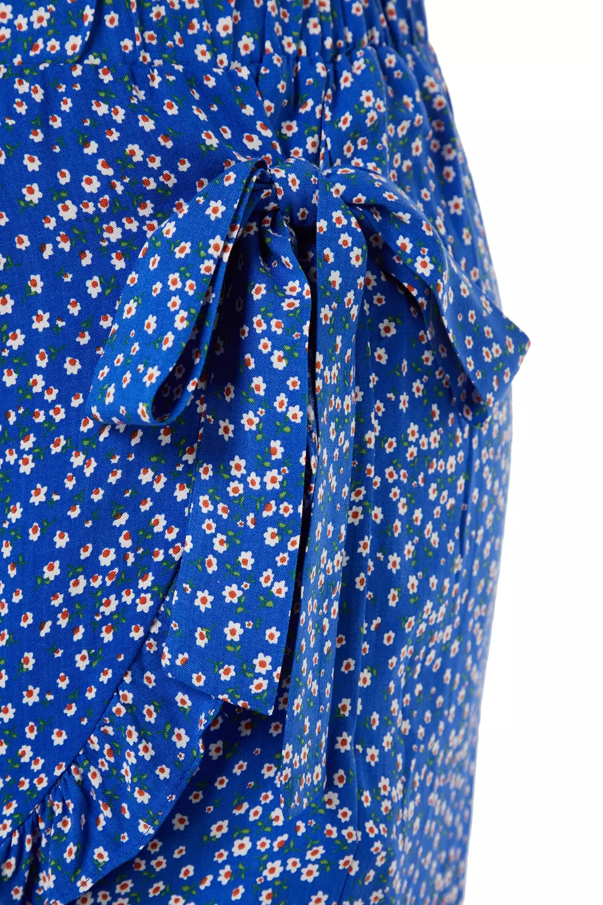 Plus Size Floral Skorts