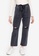 ZALORA BASICS grey Drawstring Waist Ripped Detail Jeans 7D869AAE1B17DEGS_1