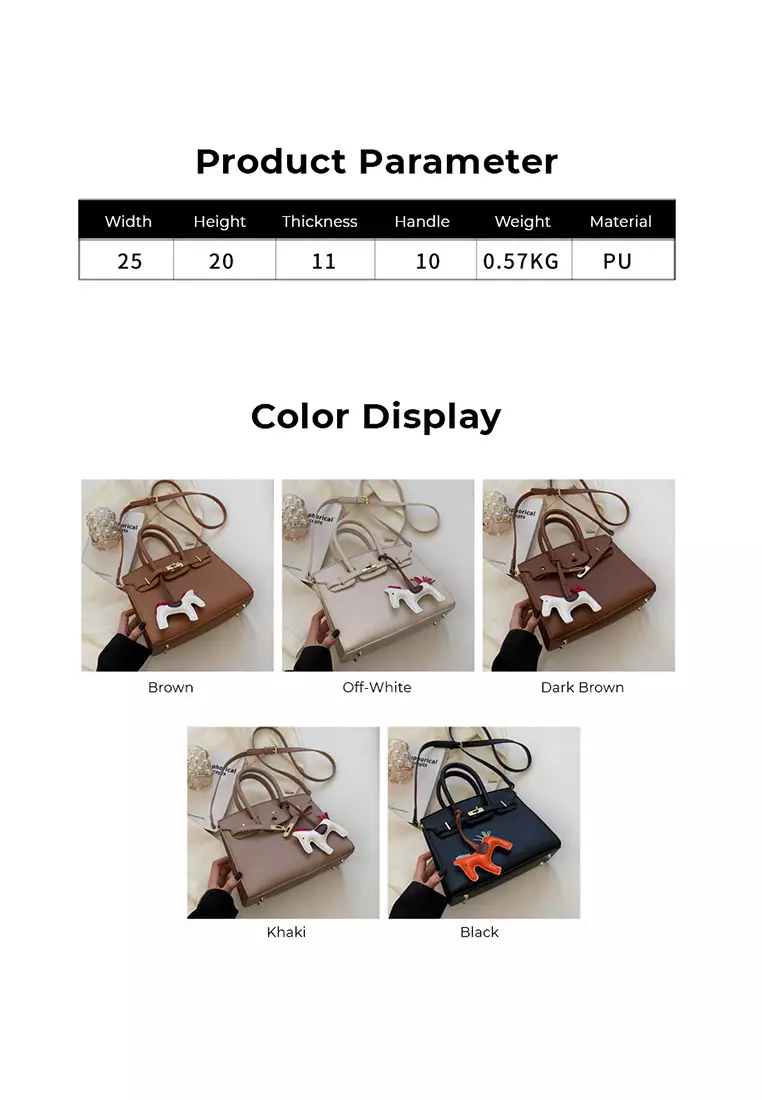 Buy Tatiana Ann Bag Luxury Square Shape Design With Rodeo Horse Charm ...