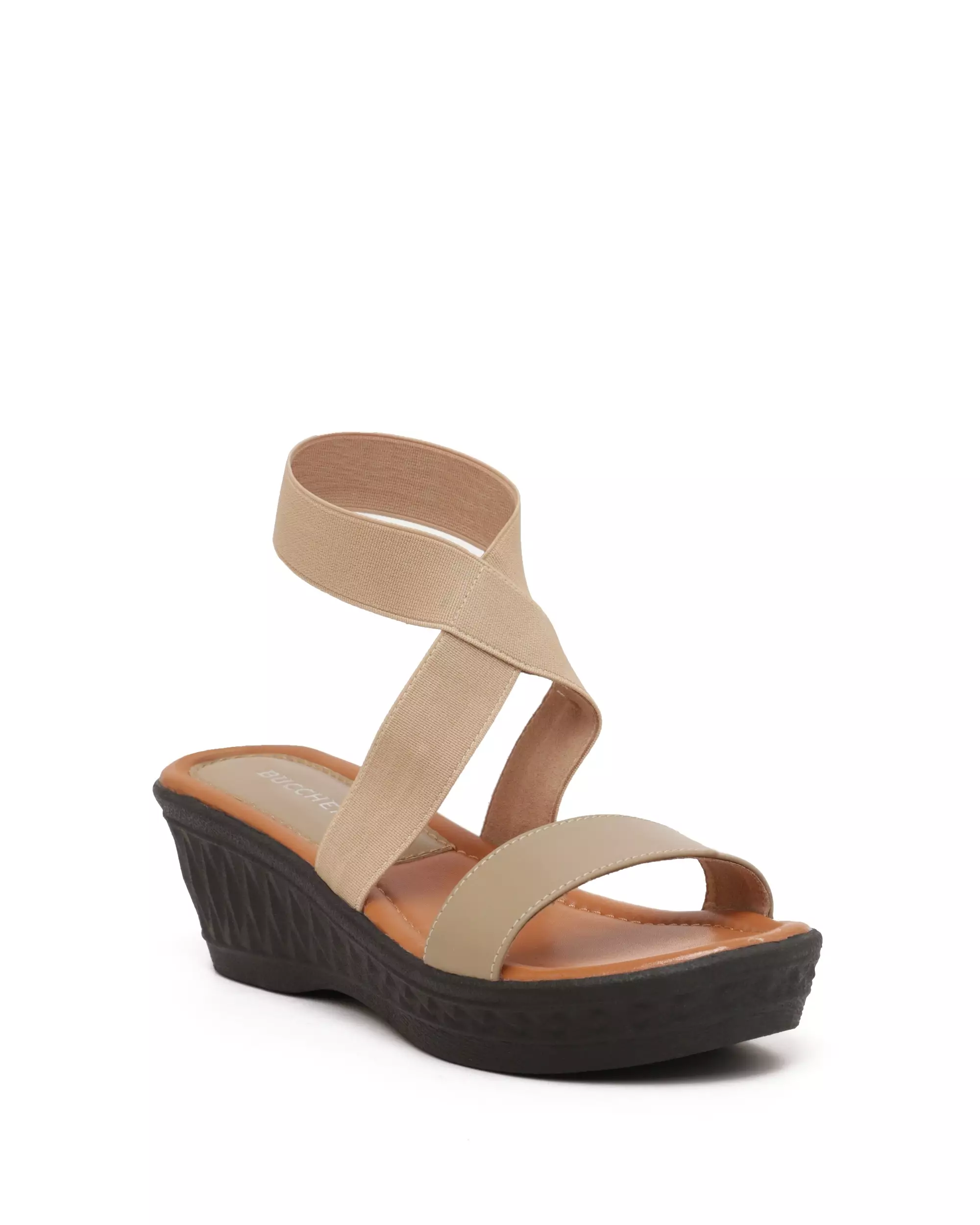 Buccheri Lara Wedges Woman Cream
