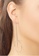 SHANTAL JEWELRY grey and white and silver Silver Circle Pin line Earring SH814AC02AWVSG_2