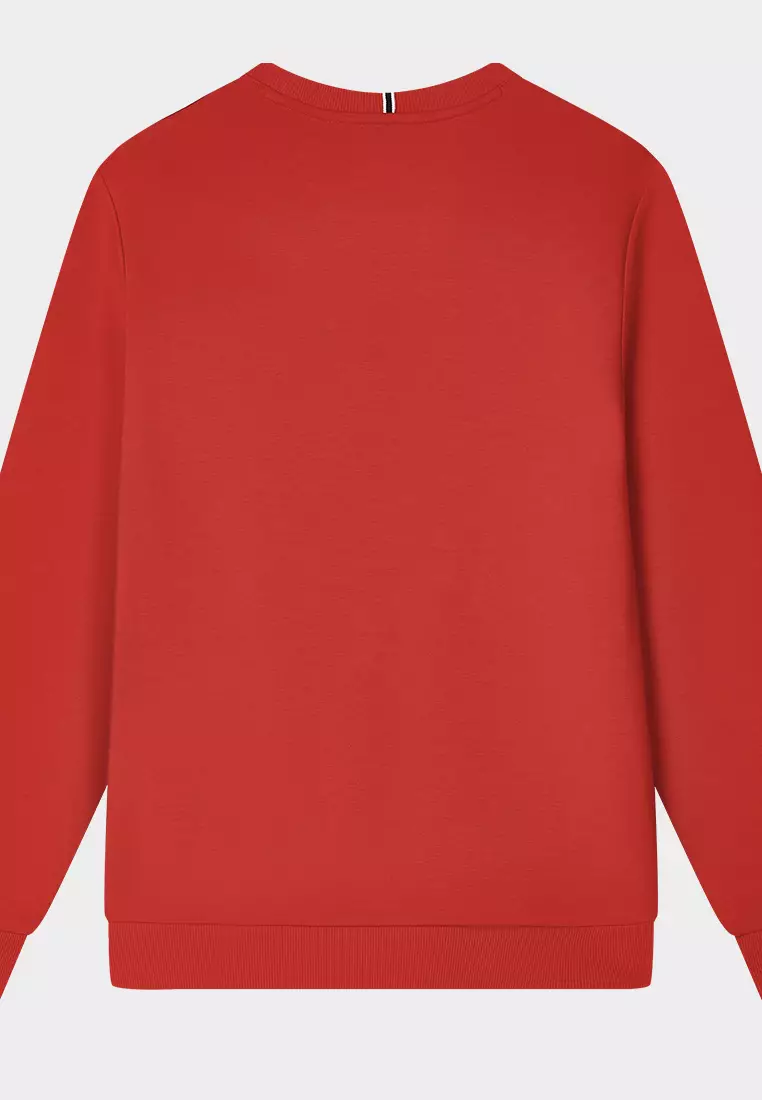 Red fila sale sweater