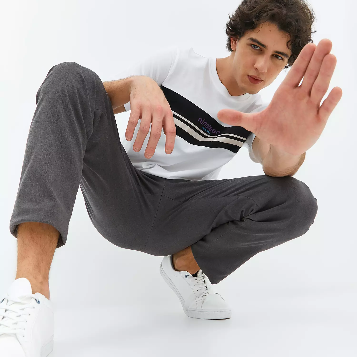 Country Fiesta Men T-shirt White 01MTY44810