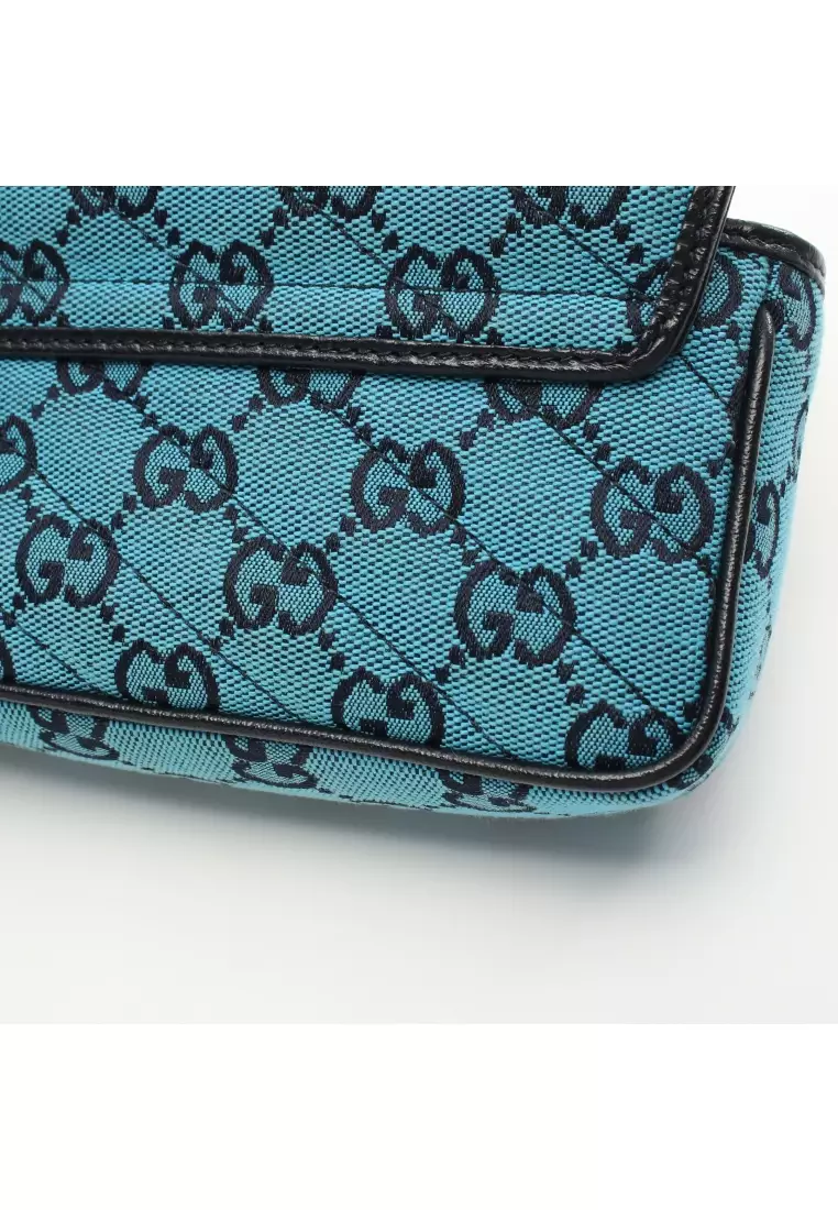 Gucci sling bag blue hotsell