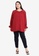 Gene Martino black and red and purple Gene Martino - Camryn Daisy Blouse 38D92AA289FBA1GS_4