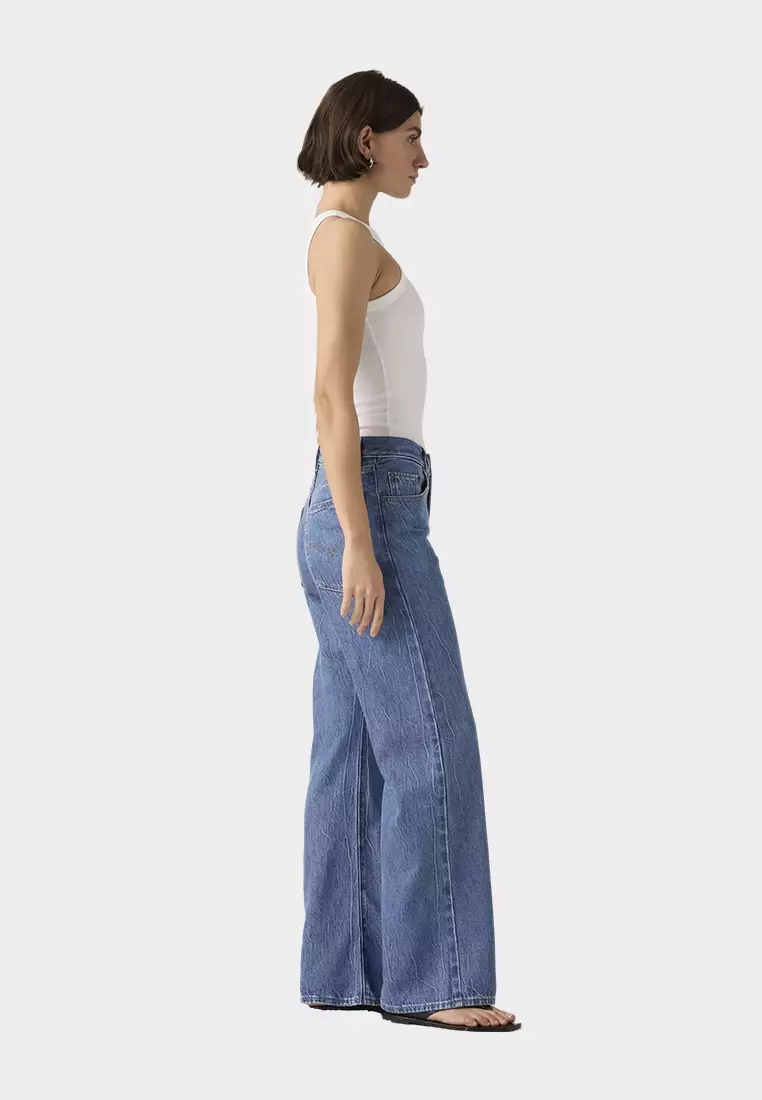 Women's Loose Boot Jeans 005DO-0012