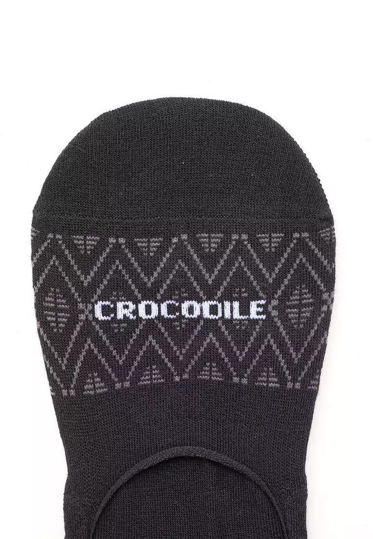 Crocodile SOCK CFCM 0001 Red - Kaos Kaki Invisible Pria Men Socks