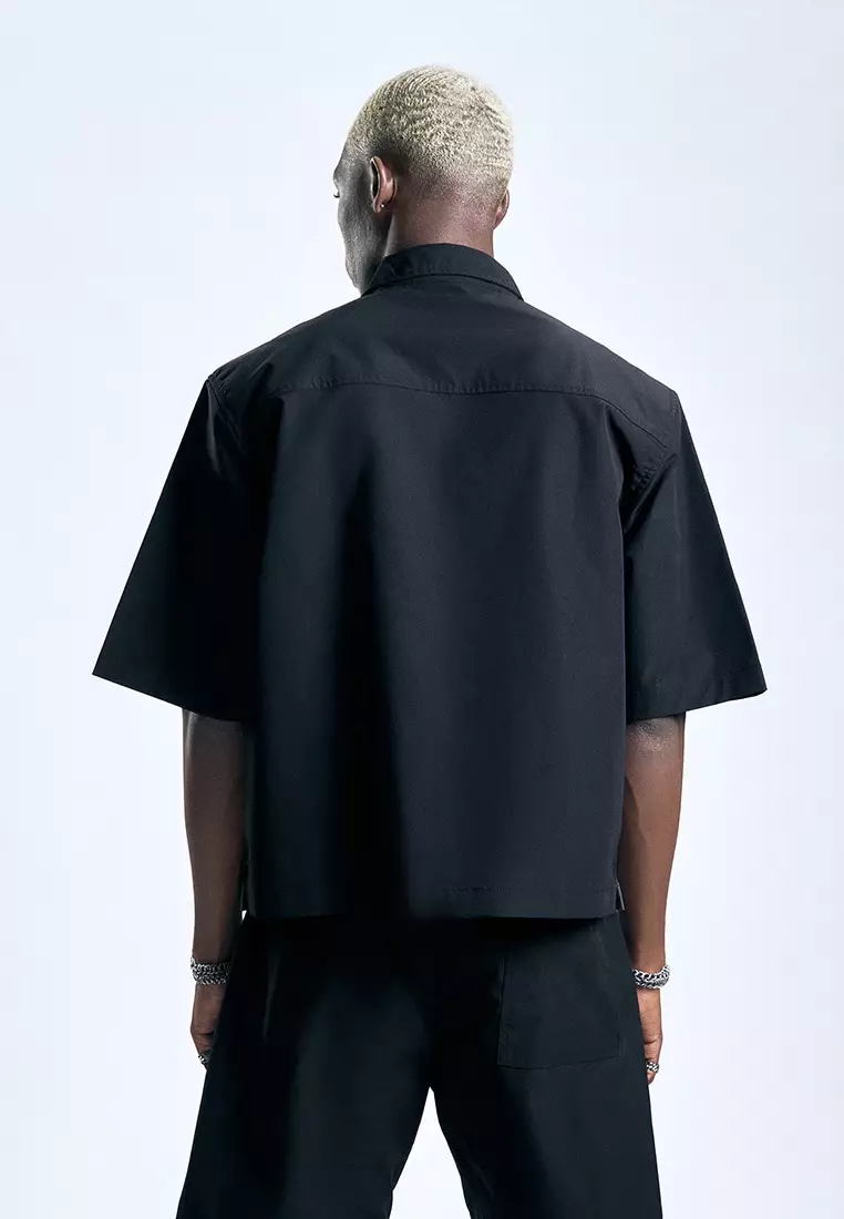 Ripstop Cropped Shirt
