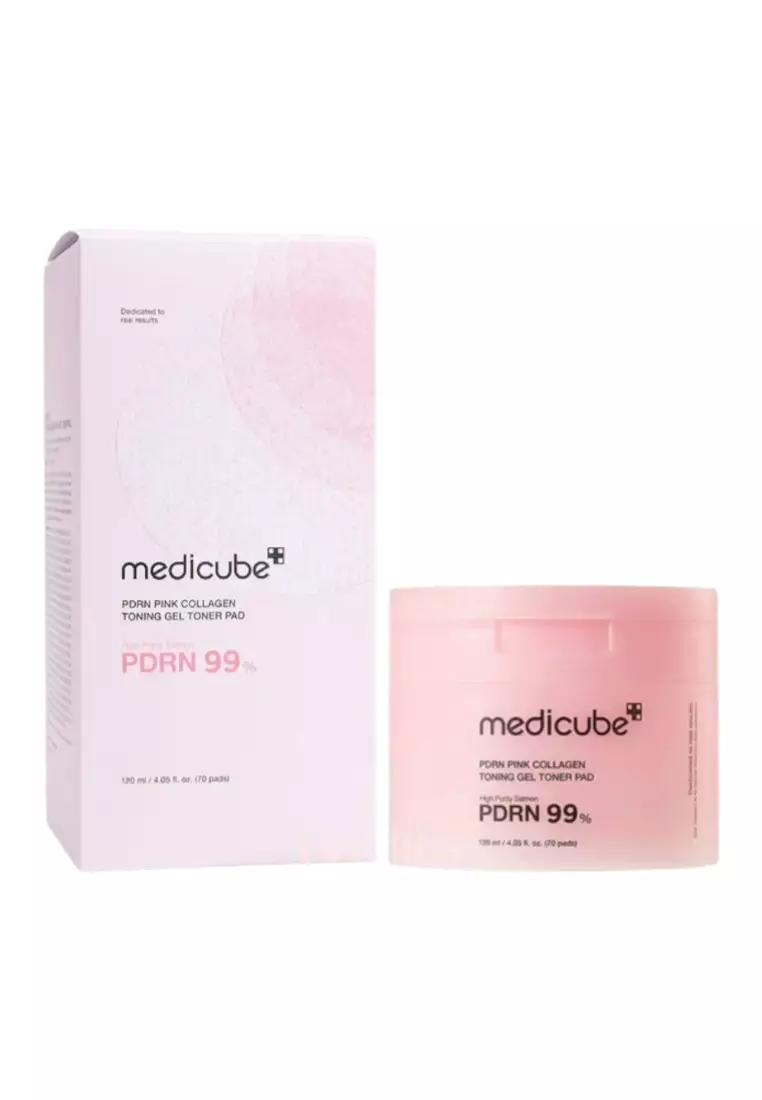 PDRN Pink Collagen Toning Gel Toner Pad 70 pads