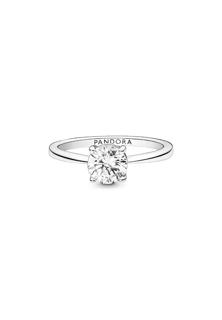 Sparkling Solitaire Ring