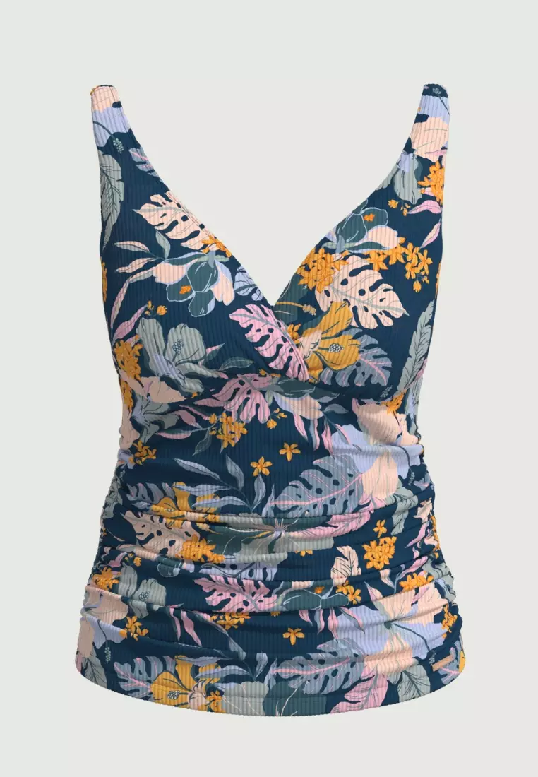 Daydream Moonstone Plus Cup Cross Front Tankini