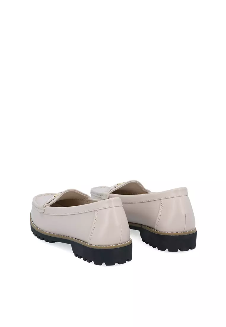 Beige Heidi Loafers