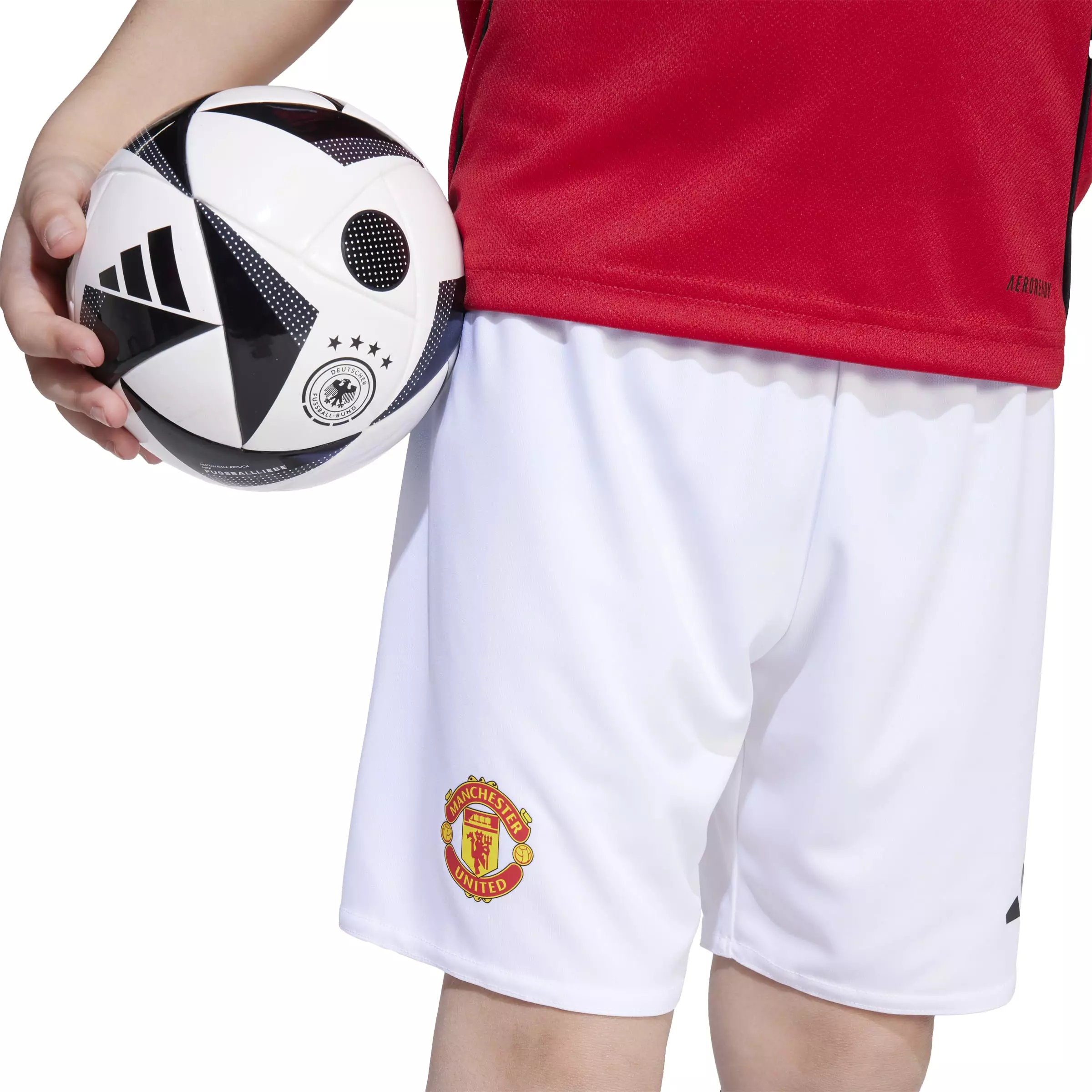 ADIDAS Manchester United 25/26 Home Mini Kit Kids JP3019 - Jersey Mini Set (Red)