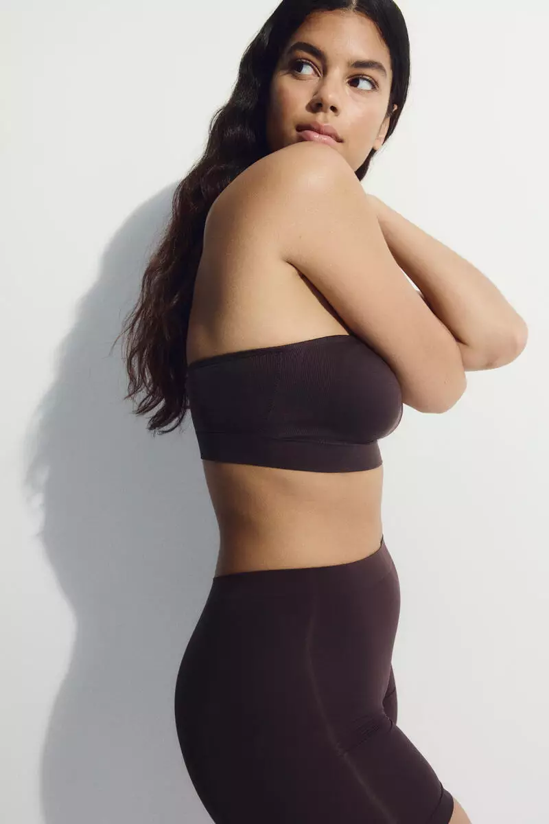 Seamless Padded bandeau bra