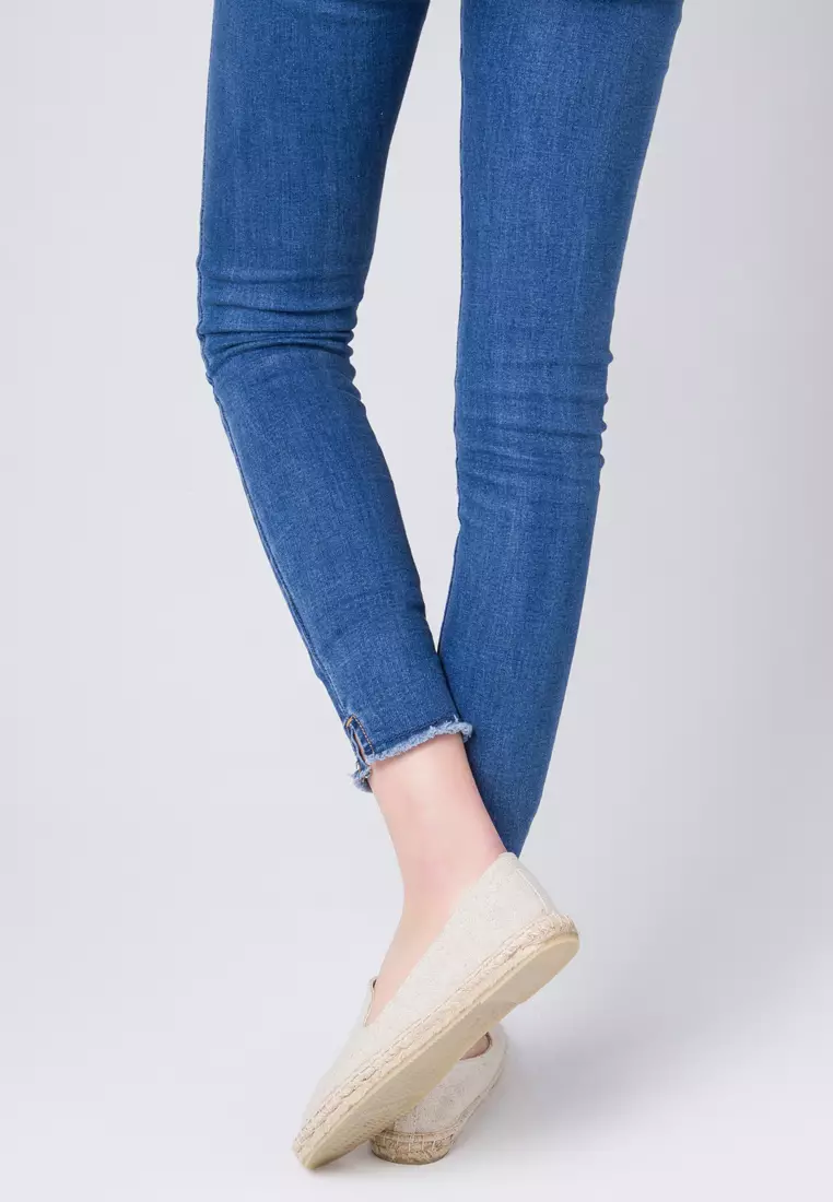 Embroidered Canvas Espadrilles HB45433