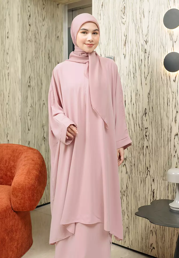 Haifa Tunik Set Dusty Pink