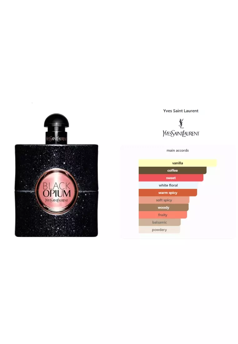 Yves Saint Laurent Black Opium Woman EDP (Miniatur) - 10 ML (Parfum Wanita)