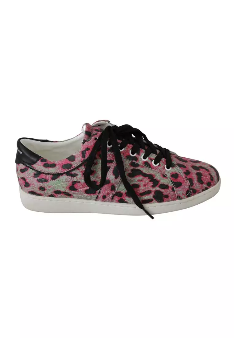 Dolce Gabbana Dolce Gabbana Pink Leopard Print