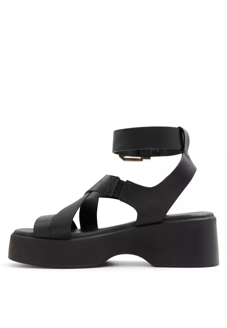 Raia Ankle Strap Wedge Sandals