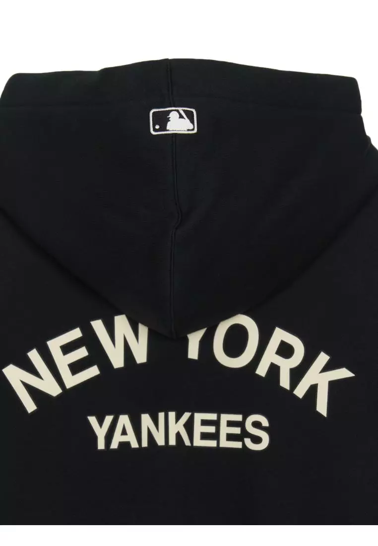 VARSITY BACK LETTERING BRUSHED HOOD ZIP UP NEW YORK YANKEES