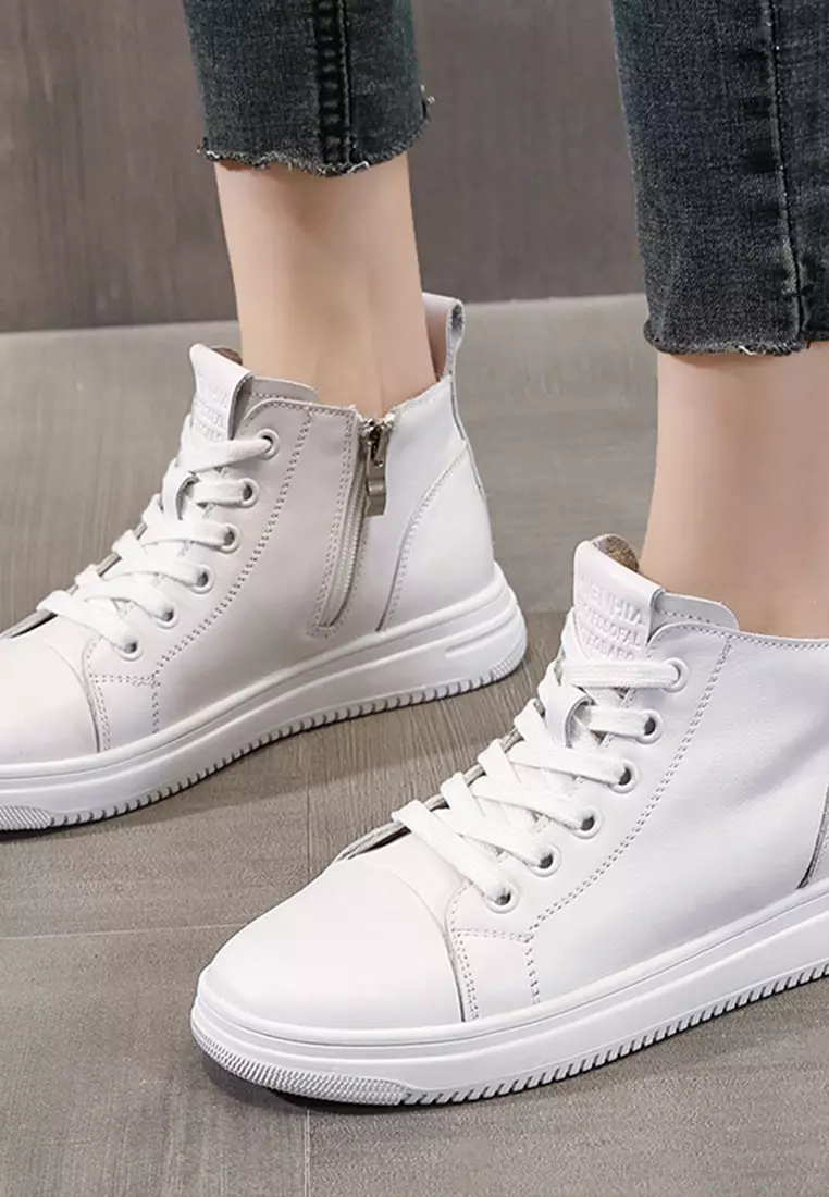 Buy Twenty Eight Shoes Genuine Leather High-top Sneakers RX8391